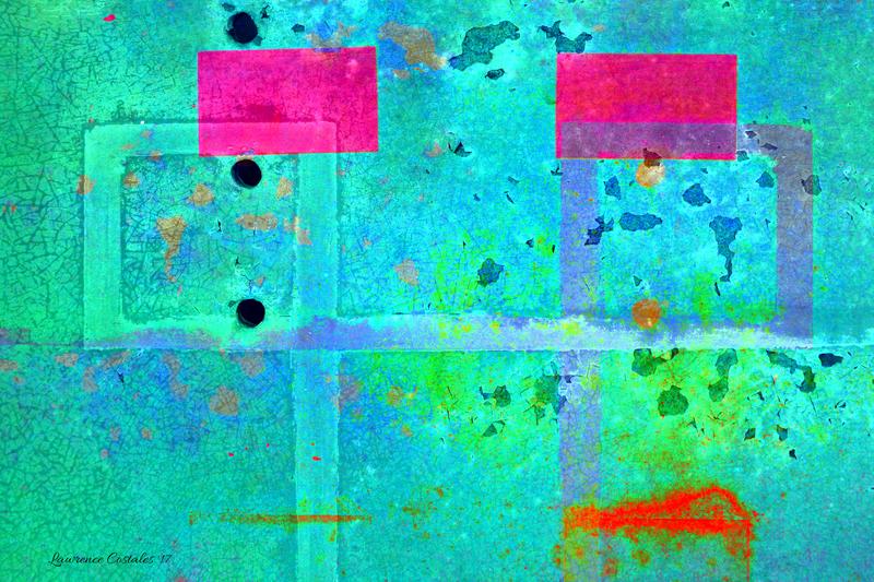 Balance Of Squares on Blue